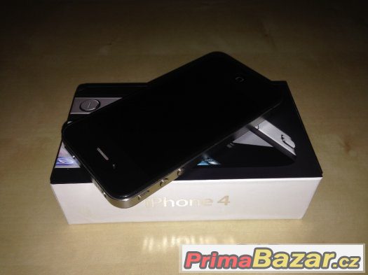 Apple iPhone 4 16GB černý - TOP STAV – fotografie 5