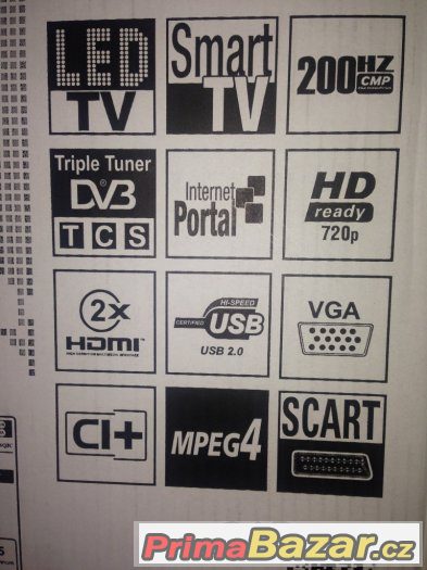 TELEVIZE SMART LED TV TELEFUNKEN - 81 cm-nová rozbalená – fotografie 5