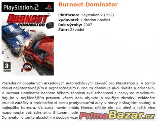 Burnout Dominator – fotografie 2