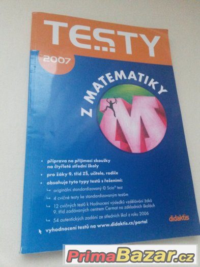 Testy z matematiky 2007 – fotografie 1