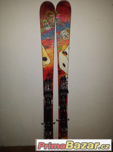 nordica double six 150 cm, freeride freestyle skialp – fotografie 1