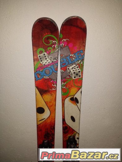 nordica double six 150 cm, freeride freestyle skialp – fotografie 2