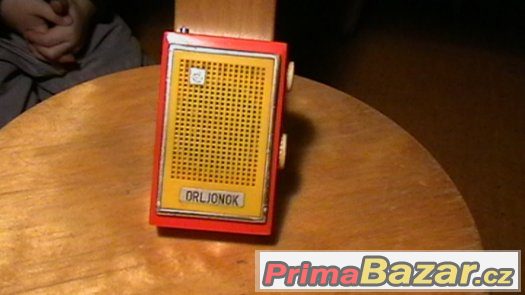 starožitné radio Orljonok – fotografie 3