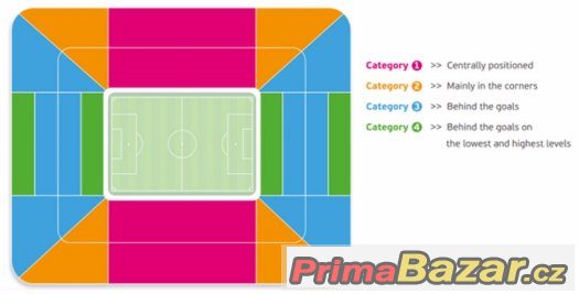 2x VSTUPENKY EURO 2016 - Turecko-ČR, 1.kat – fotografie 2