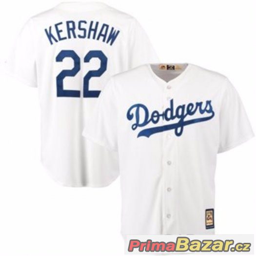 Baseballový dres Dodgers a Los Angeles nové L-XL – fotografie 4