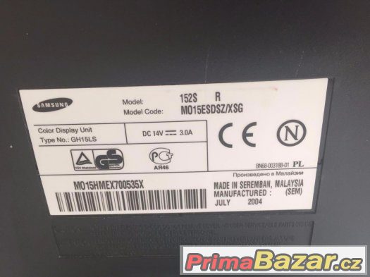 Samsung SyncMaster 152S – fotografie 2