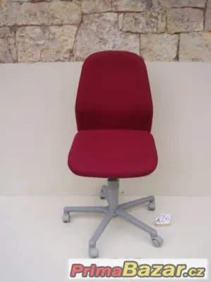 Židle pístová-bordo