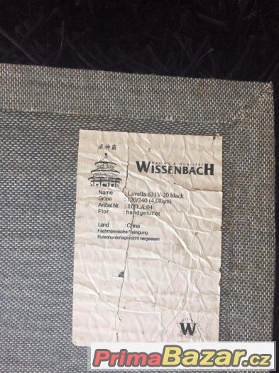 Wissenbach Lavella 541L-11 Black 170x240 (4,08qm) – fotografie 2