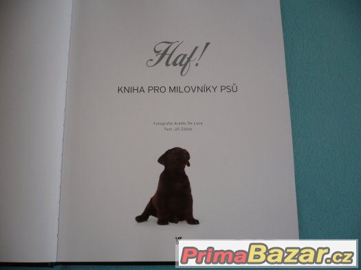 Prodám knihu Haf Kniha pro milovníky psů – fotografie 2