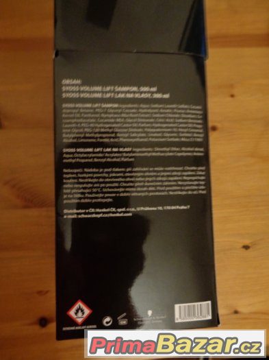 Syoss volume lift šampon 500ml+ lak na vlasy 300ml – fotografie 2
