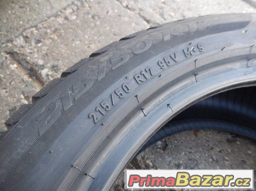 4x nové zimní Pirelli Winter 210 Sottozero 3 215/50/17 95V – fotografie 4