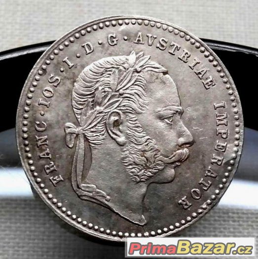 20 krejcarů 1869 bz, František Josef I., Vídeň – fotografie 2
