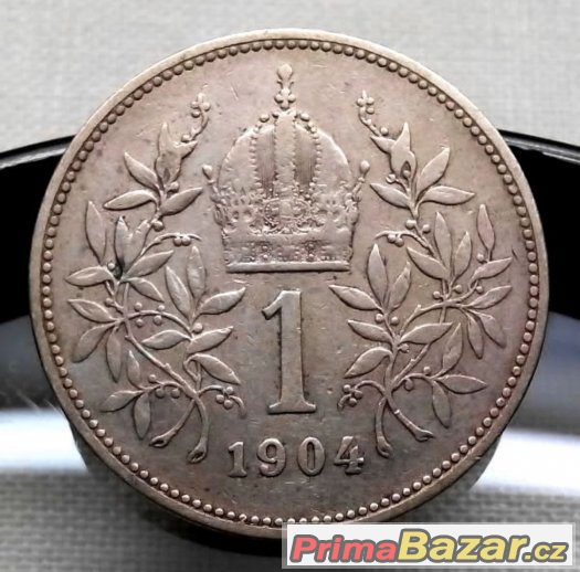 Koruna 1904 bz, František Josef I., Vídeň – fotografie 1