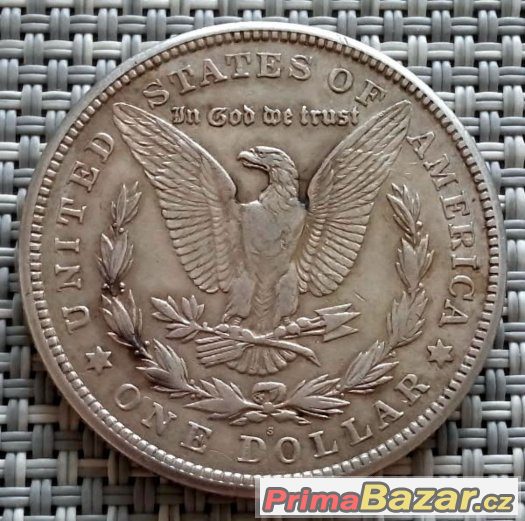 Morgan Dollar 1921 S, San Francisco, USA – fotografie 1
