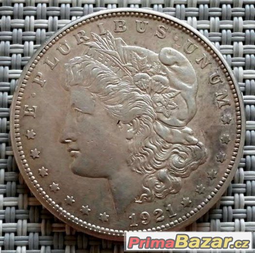 Morgan Dollar 1921 S, San Francisco, USA – fotografie 2