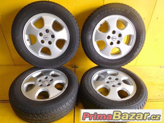 Opel Vectra 5x110 ET49 195/65/15 - letní ALU sada – fotografie 1