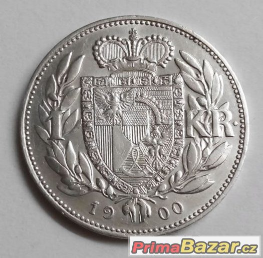 Koruna 1900, Johann II. von Liechtenstein - R – fotografie 1