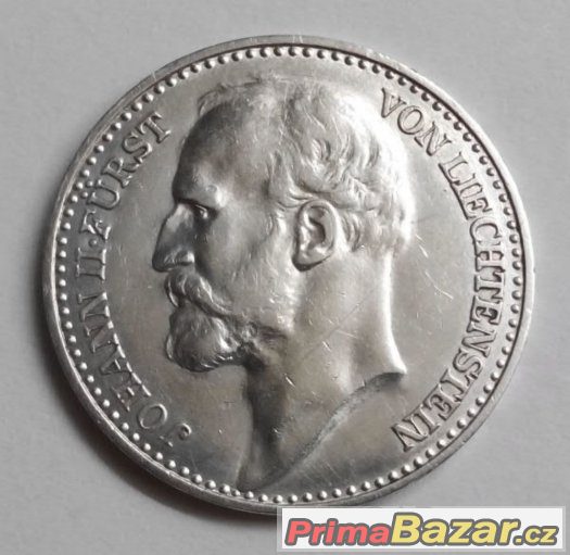 Koruna 1900, Johann II. von Liechtenstein - R – fotografie 2