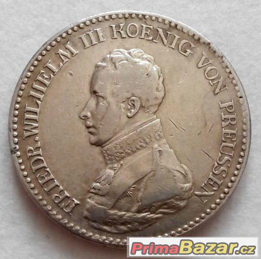 Tolar 1818 A, Fridrich Vilém III., Prusko – fotografie 2