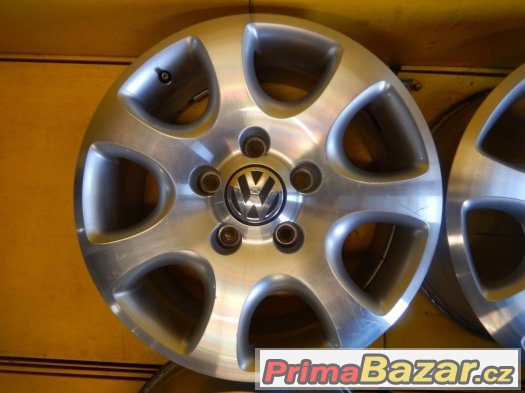VW Touareg 5x130 R17 ET55 - 4x orig. leštěné ALU disky – fotografie 5