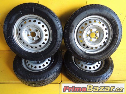 VW T4 - letní plechová sada 5x112 R15 – fotografie 1