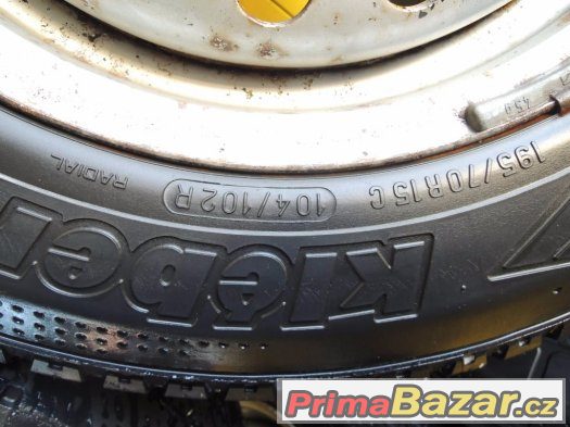 VW T4 - letní plechová sada 5x112 R15 – fotografie 3