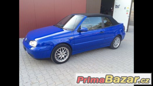 VW golf 1,9tdi 81kw cabrio karmann sleva – fotografie 1