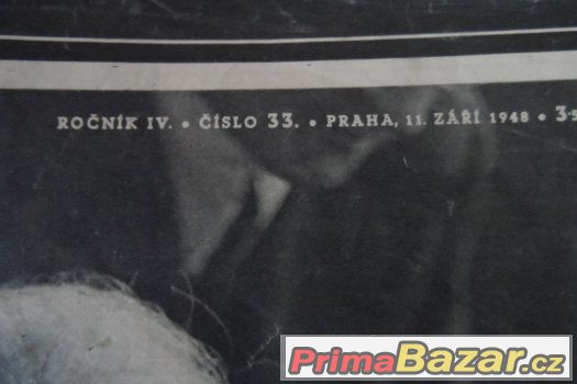 staré noviny rok 1948 – fotografie 2