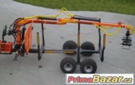 Vyvážecí přívěs LTC 3.7, hydraulická vyvážečka s motorem – fotografie 1