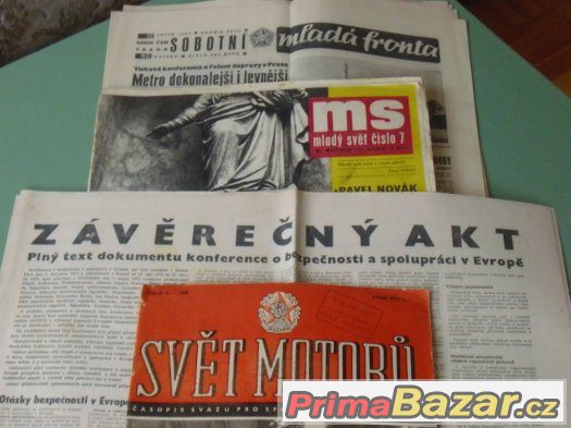 Tiskoviny starší – fotografie 1