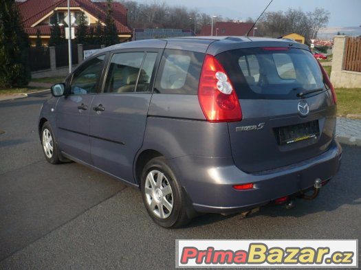 Mazda 5 2.0 CD - 81kW, záruka, serviska, ALU 16, 6ti kvalt – fotografie 3