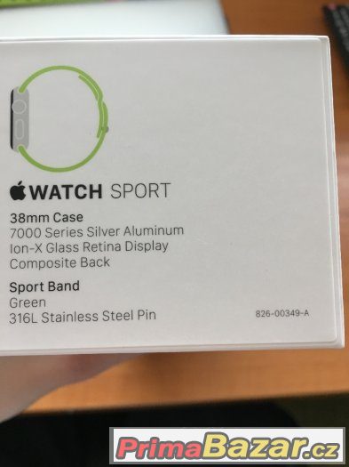 Apple Watch Sport 38mm/zelené – fotografie 5