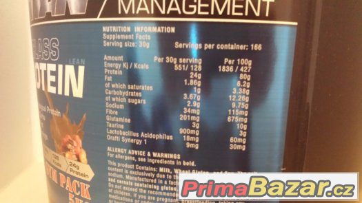 Kvalitni 80% protein 5kg – fotografie 2