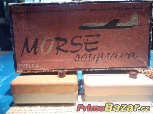 MORSE SOUPRAVA-VŠE ORIGINÁL – fotografie 1