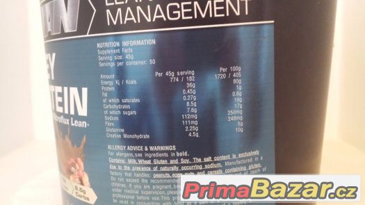 Whey protein 2,25kg – fotografie 2