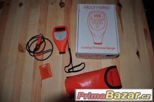 digitální tloušťkoměr ELCOMETER 456 vč. sondy – fotografie 1
