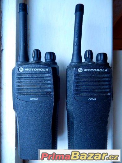 Vysílačka / radiostanice MOTOROLA CP040 UHF – fotografie 1