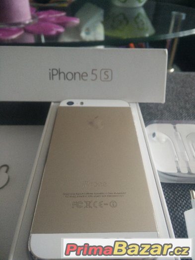 iPhone 5s gold 16gb - plně funkční – fotografie 3
