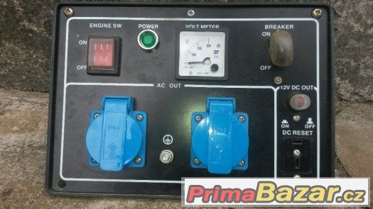Ovládací panel z Elektrocentrály – fotografie 1