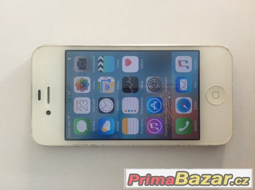Apple iPhone 4S 8GB bílý, 3 měsíce záruka – fotografie 1