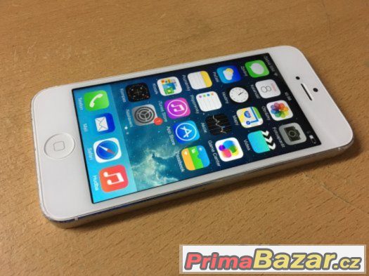 Apple iPhone 5 16GB bílý, 3 měsíce záruka – fotografie 1