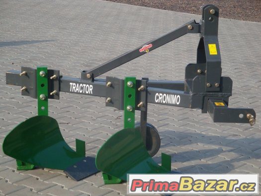 Dvouradličný pluh DP30 za traktor a malotraktor od 25 Hp – fotografie 1