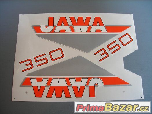 Jawa 350 samolepky – fotografie 1