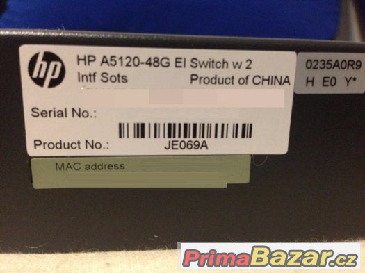 JE069A HP 5120-48G EI Switch with 2 Slot – fotografie 5