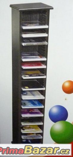 01003166  Dřevěná skřínka pro 60 CDs – fotografie 1