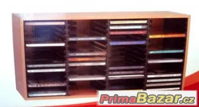 01003309 - Dřevěná skřínka pro 60 CDs - automat. vyskakování