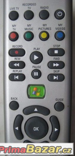 Dálkový ovladač k multimediálnímu PC windows media center – fotografie 2