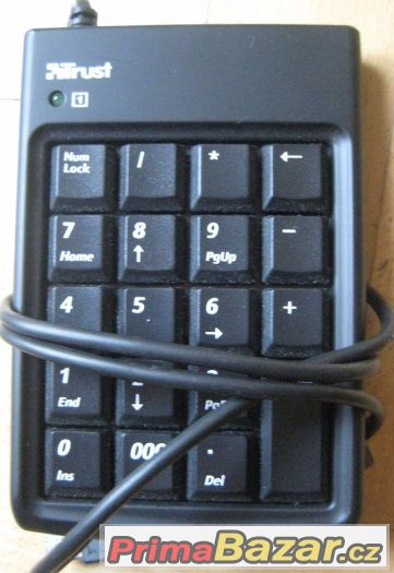 numerická klávesnice USB pro notebook bez numeriky – fotografie 1