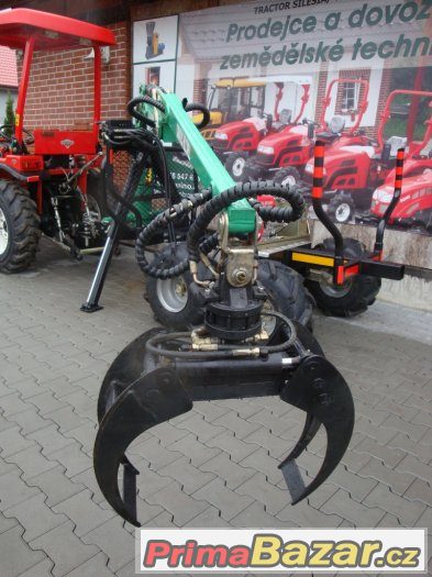 Vyvážečka LTC 3,4 s hydraulickou rukou za čtyřkolku, traktor – fotografie 3