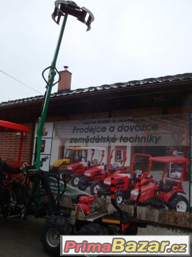 Vyvážečka LTC 3,4 s hydraulickou rukou za čtyřkolku, traktor – fotografie 4